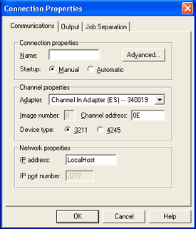 Communications Tab